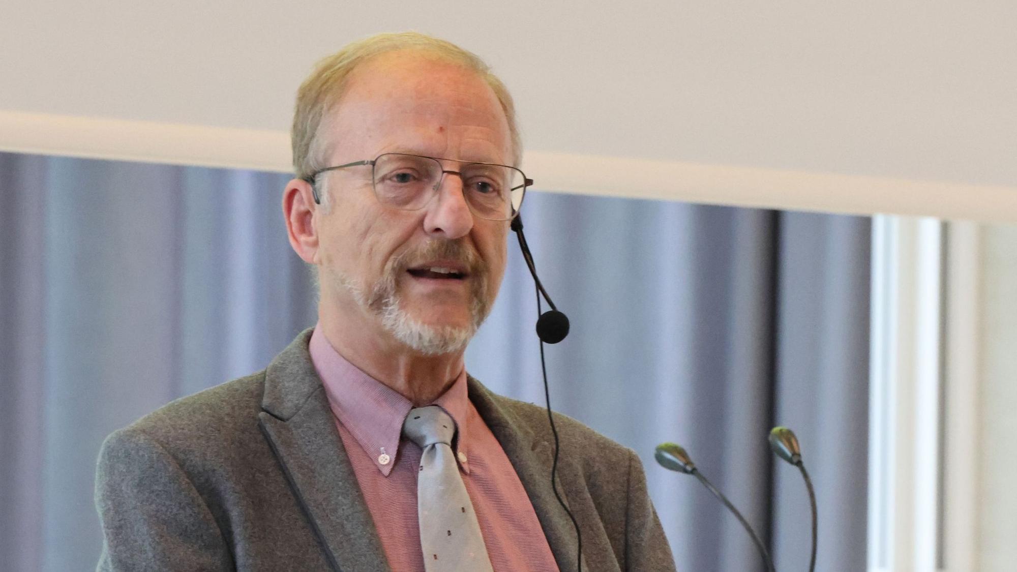 Professor Markus Walz sprach im Schloss.