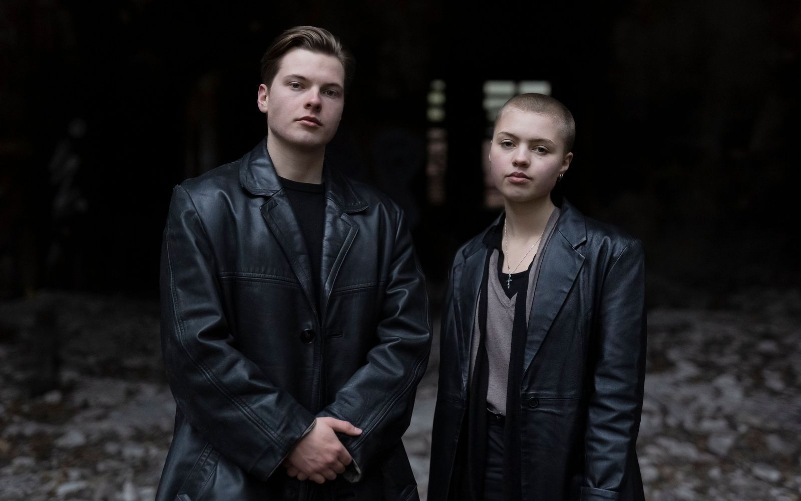 Gabriel und seine Schwester Helen Kelly, zwei der Kinder von Angelo, veröffentlichten im Frühjahr 2021 den HipHop-Track „Sucht“.  (Bild: Chris Bućanac/Jannis Daniikas)