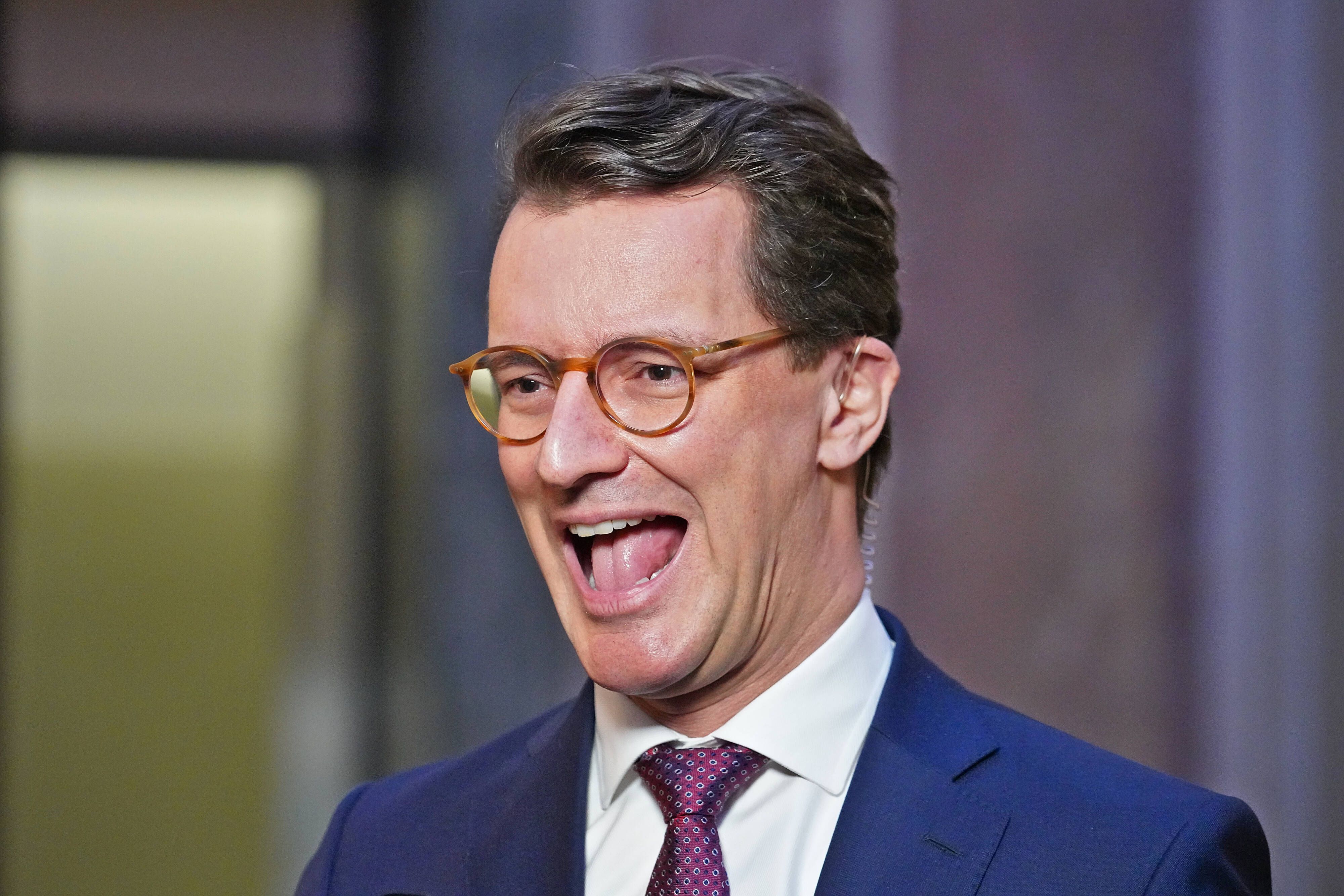 Hendrik Wüst (CDU,) ist Ministerpräsident von Nordrhein-Westfalen.