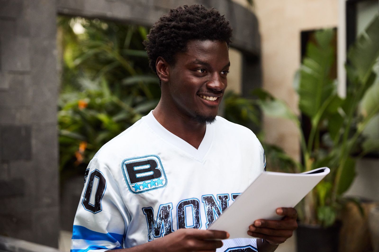 Kandidat Ibo (21) macht sich selbst mächtig Druck.  (Bild: ProSieben/Max Montgomery)