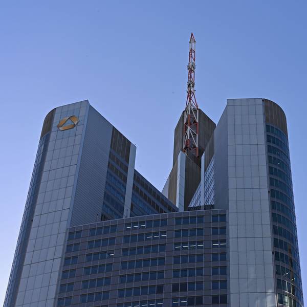 Der Commerzbank-Tower in Frankfurt