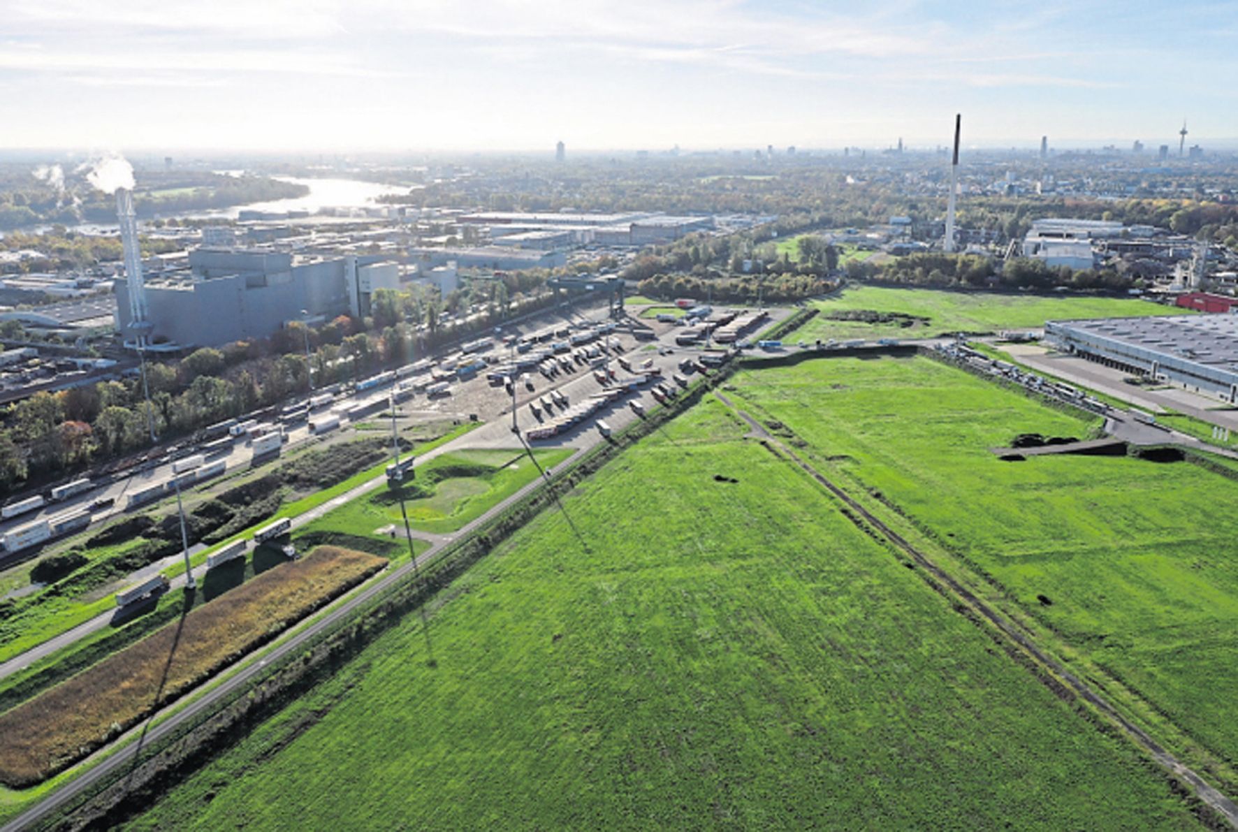 Die Industrieentwicklungsfläche Fusion Cologne der HGK im Kölner Norden
