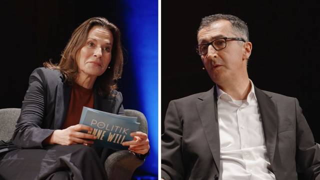Cem Özdemir verblüffte Anne Will mit einer Berlin-Stichelei. (Bild: Screenshot „Politik mit Anne Will“ (Fotomontage))