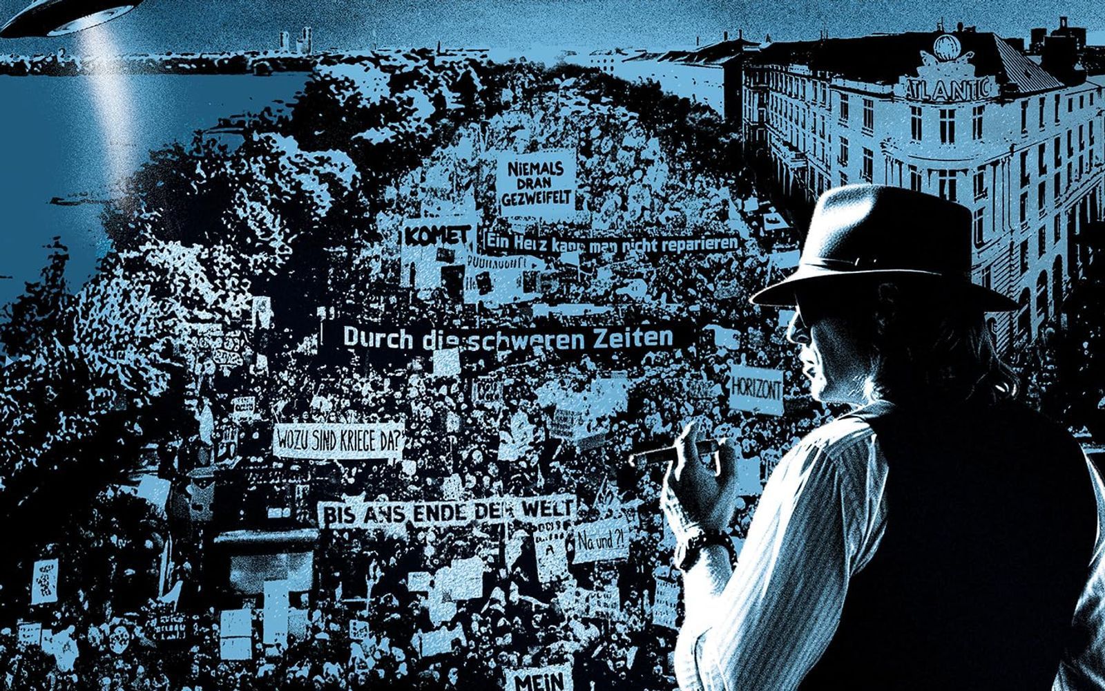 Auf „We Love Udo - Das Udo Lindenberg Tribute Album“ (Bild: Ausschnitt Cover) versammeln sich diverse Promi-Acts, um den legendären Panikrocker zu feiern. (Bild: Warner Music)