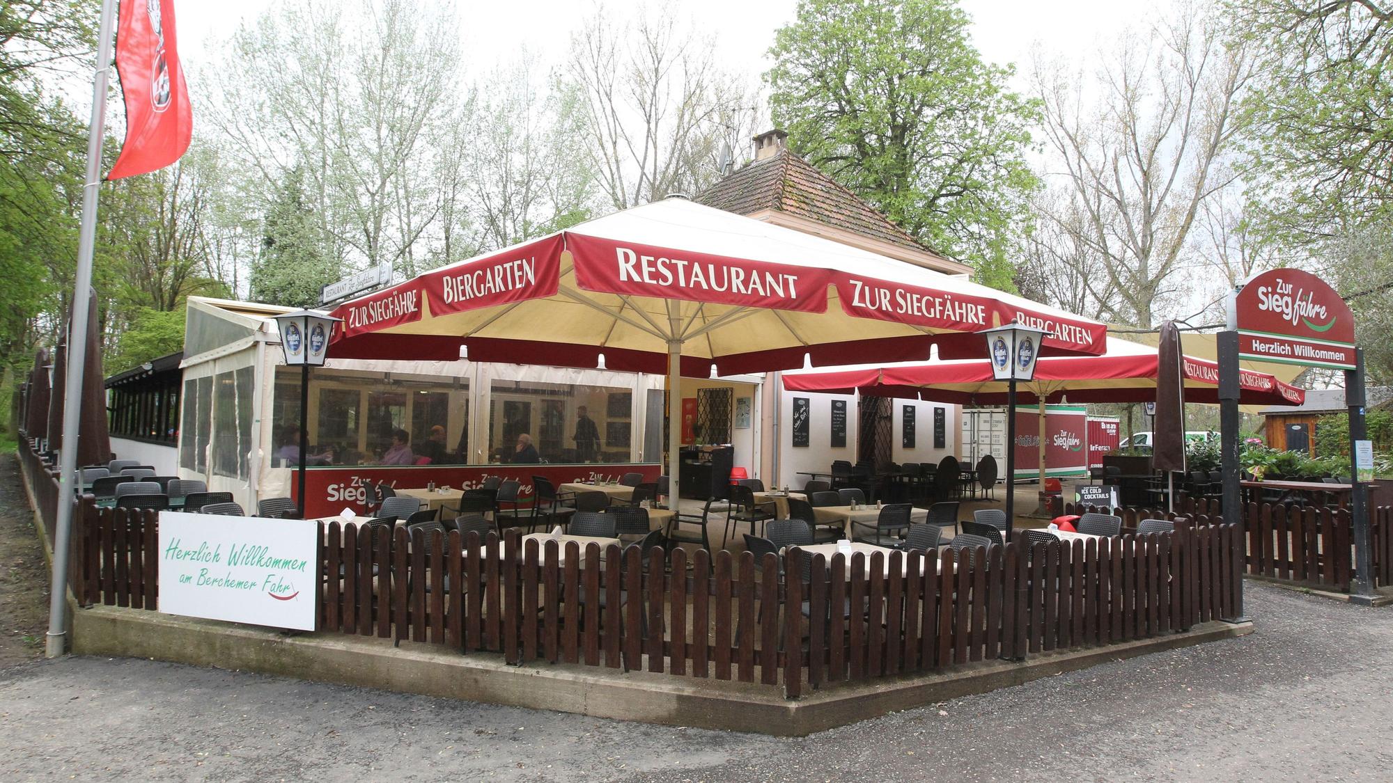 Der beliebte Biergarten „Zur Siegfähre“ in Troisdorf etwa wird in dem Ranking erst auf Platz 290 geführt.
