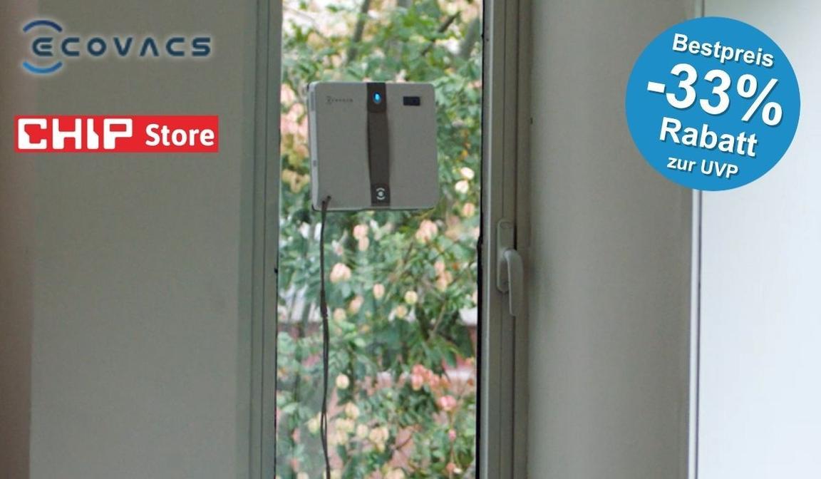 Bestseller Ecovacs Winbot Mini mit Spitzenrabatt: Fensterputz-Roboter ...