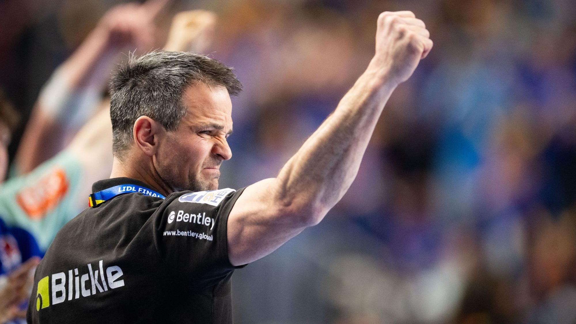 Trainer Matthias Flohr vom HBW Balingen-Weilstetten