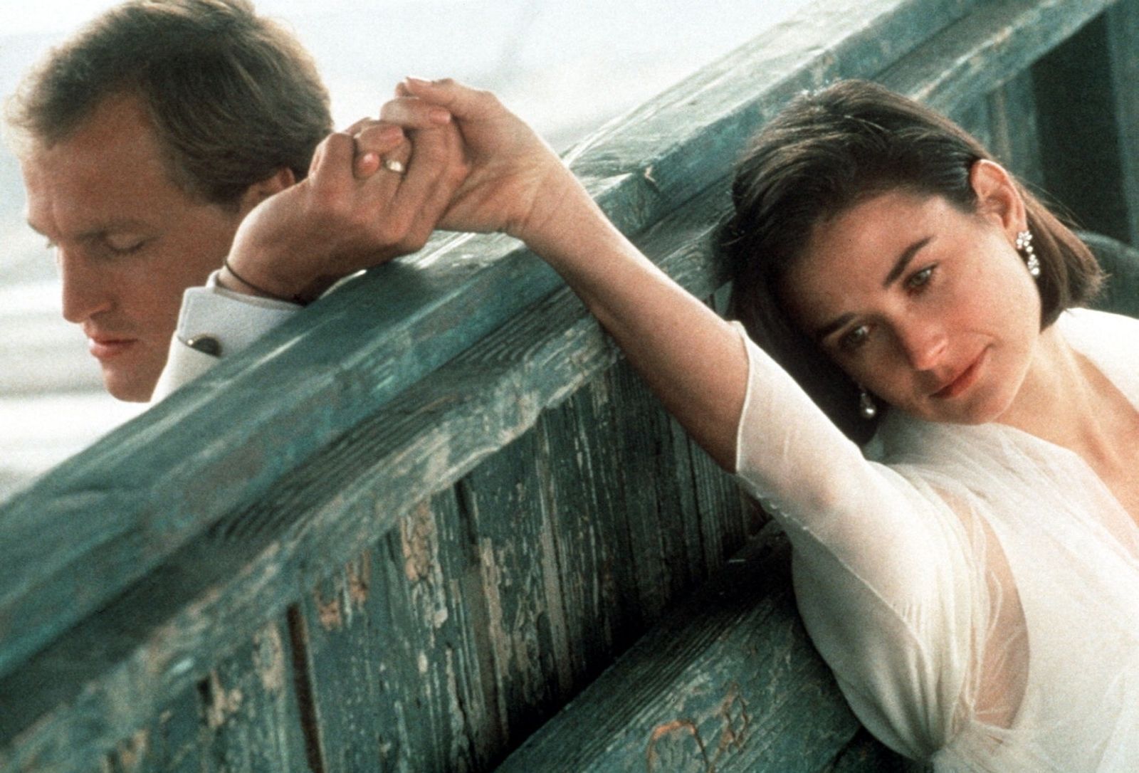 Davids (Woody Harrelson) und Dianes (Demi Moore) Glück wird durch die Arbeitslosigkeit des Architekten getrübt. (Bild: Paramount Pictures)