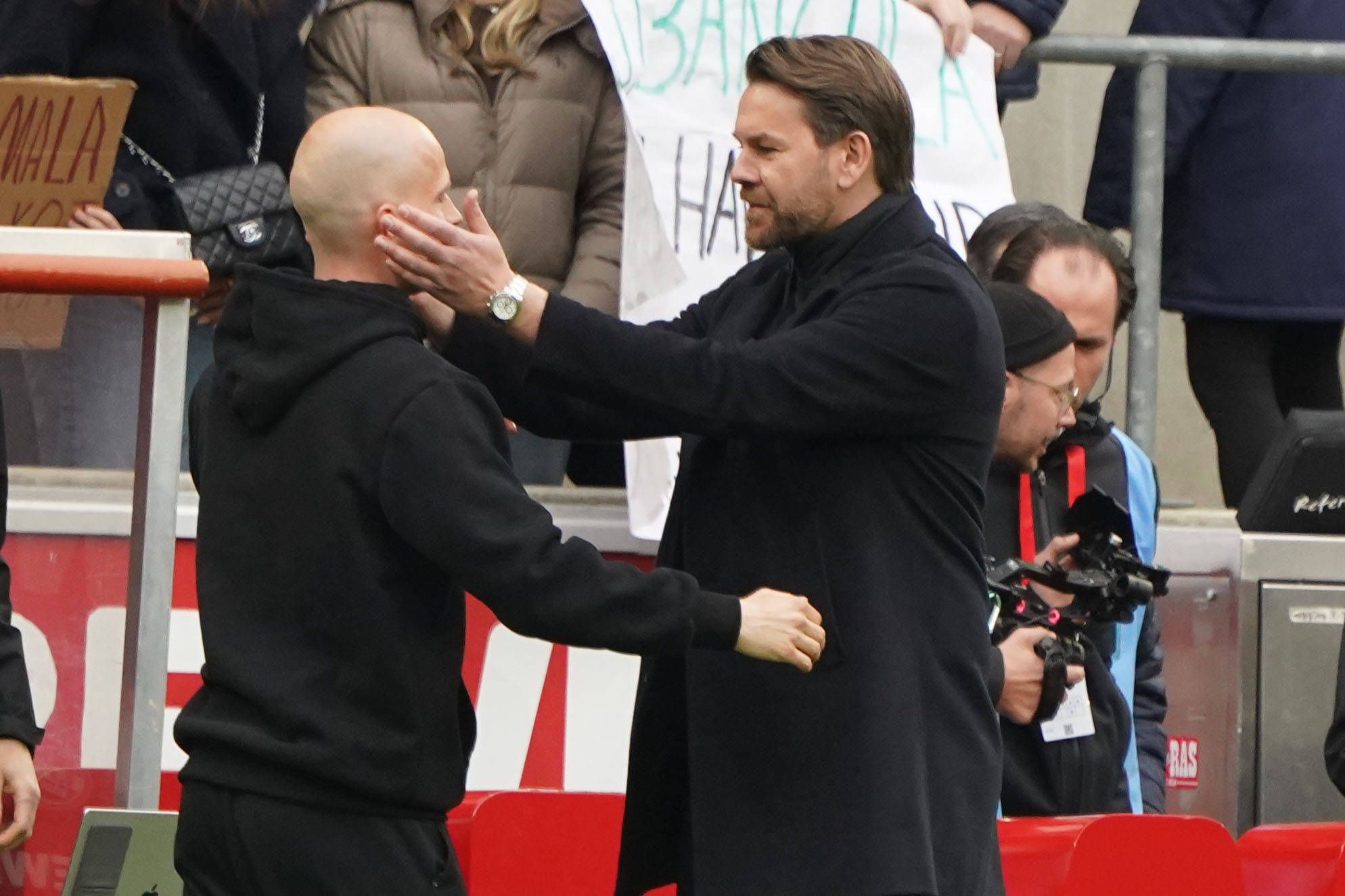 FC-Trainer Rene Wagner und Sportchef Thomas Kessler
