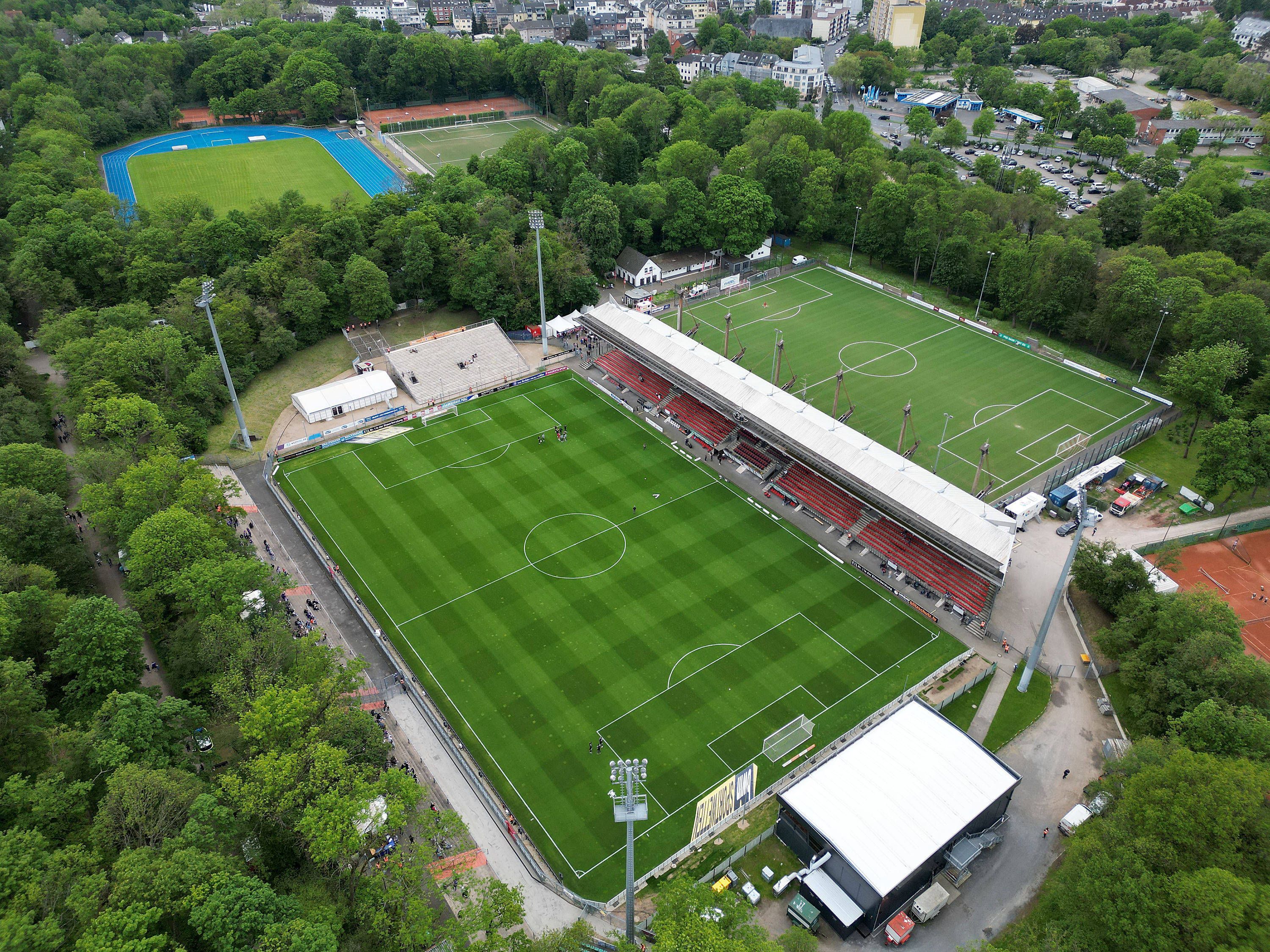 Viktoria Köln ist im Sportpark Höhenberg zuhause.