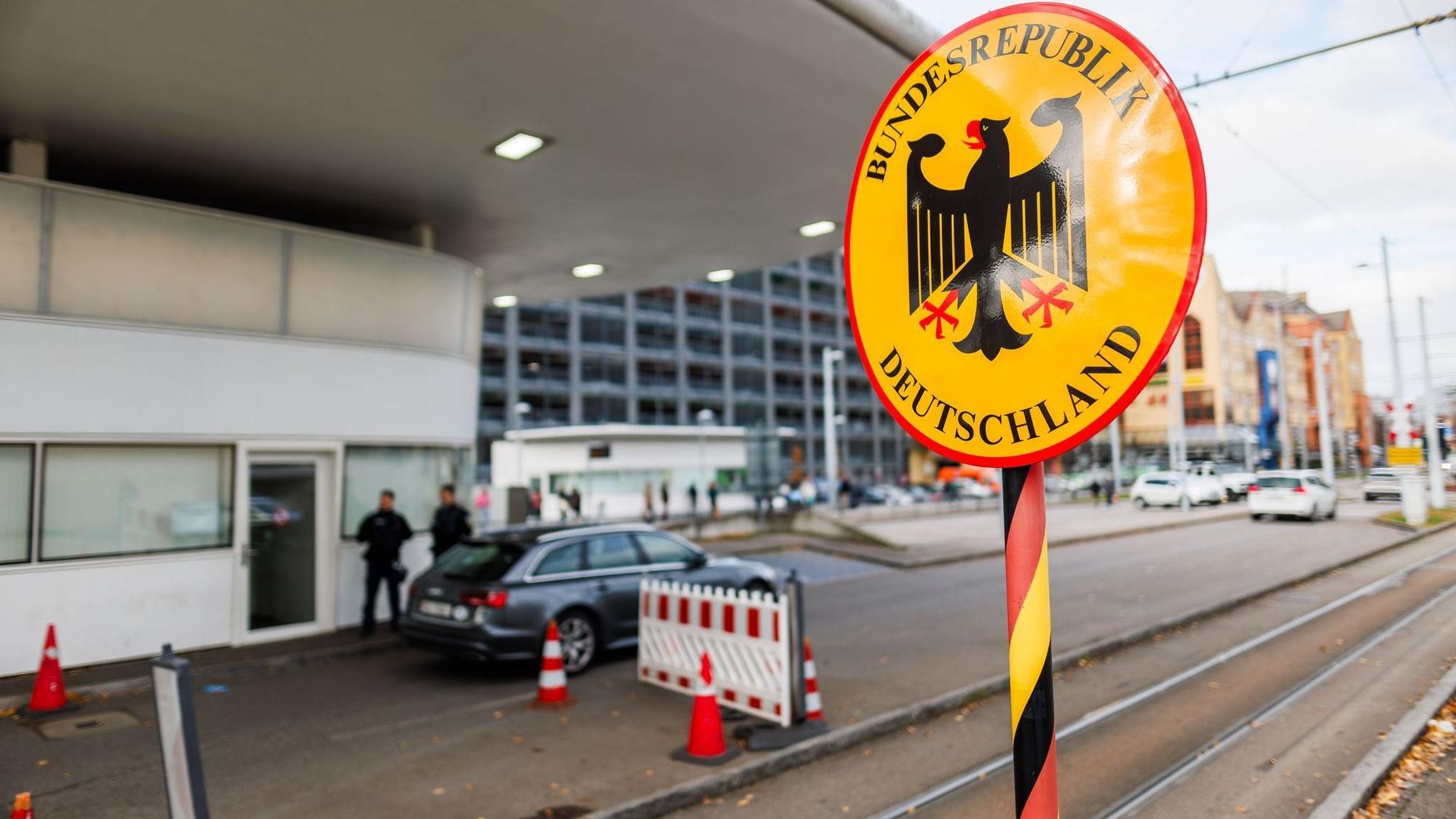 Grenzkontrolle an der Grenze zur Schweiz