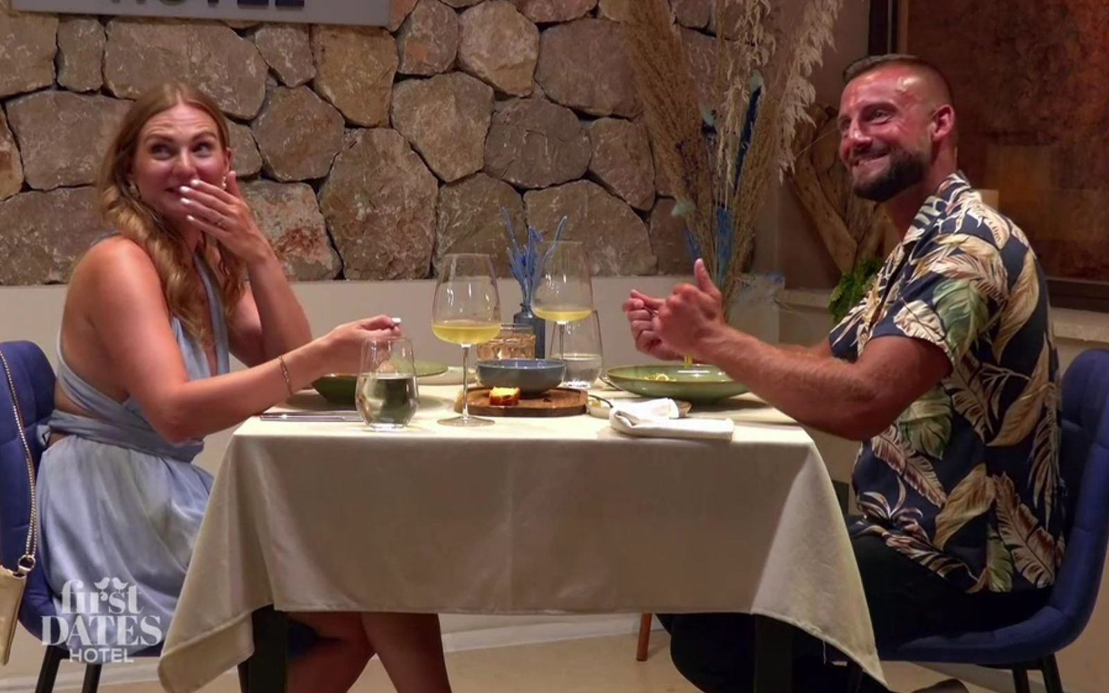 Das Date von Sarah und Adrian steckte voller Überraschungen. (Bild: RTL)
