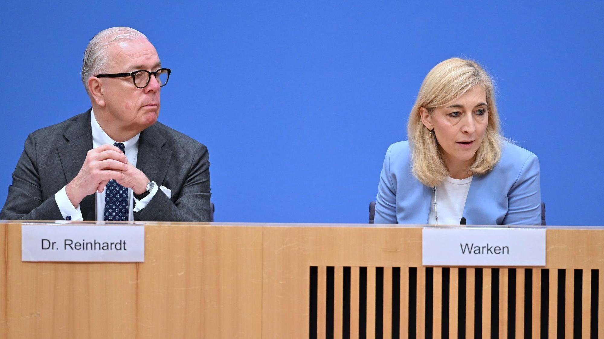 Ärztepräsident und Bundesgesundheitsministerin