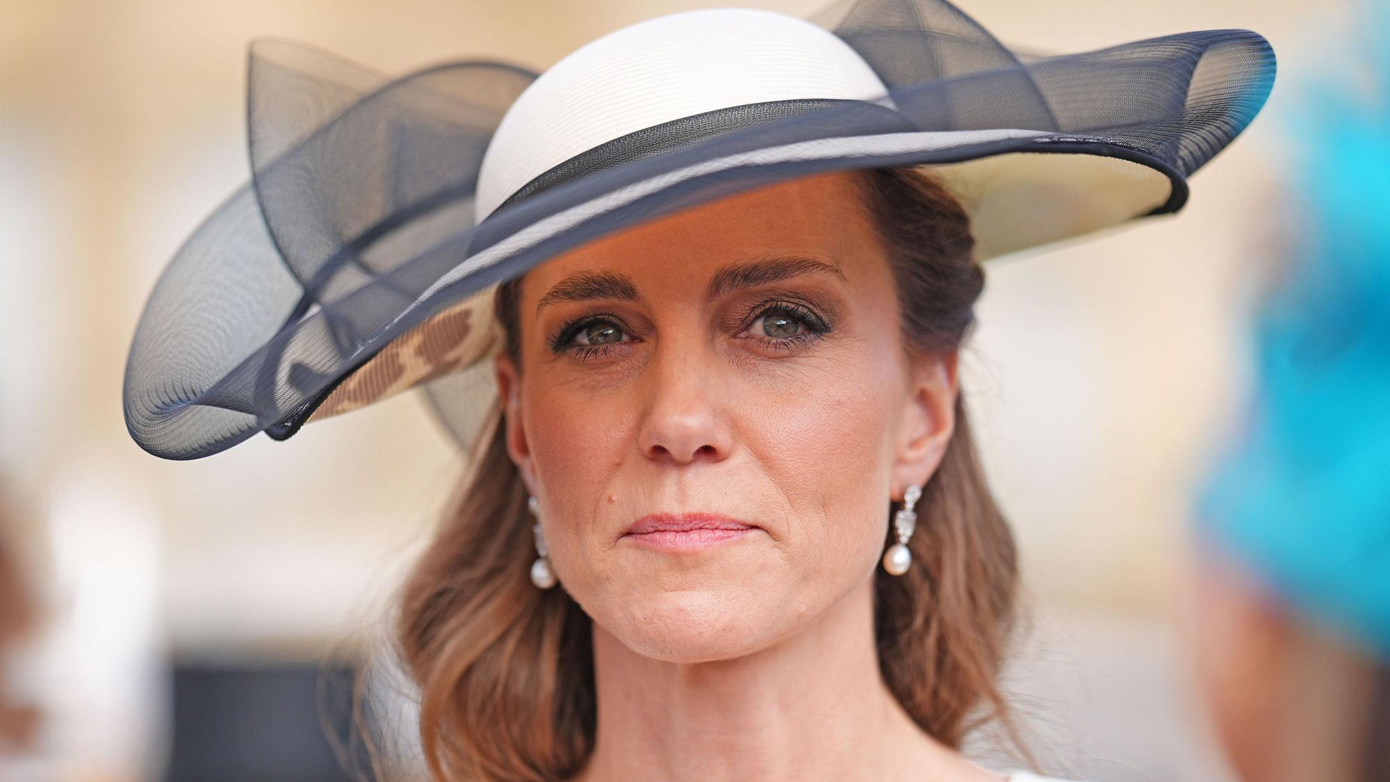 Prinzessin Kate während der Gartenparty im Buckingham Palace.