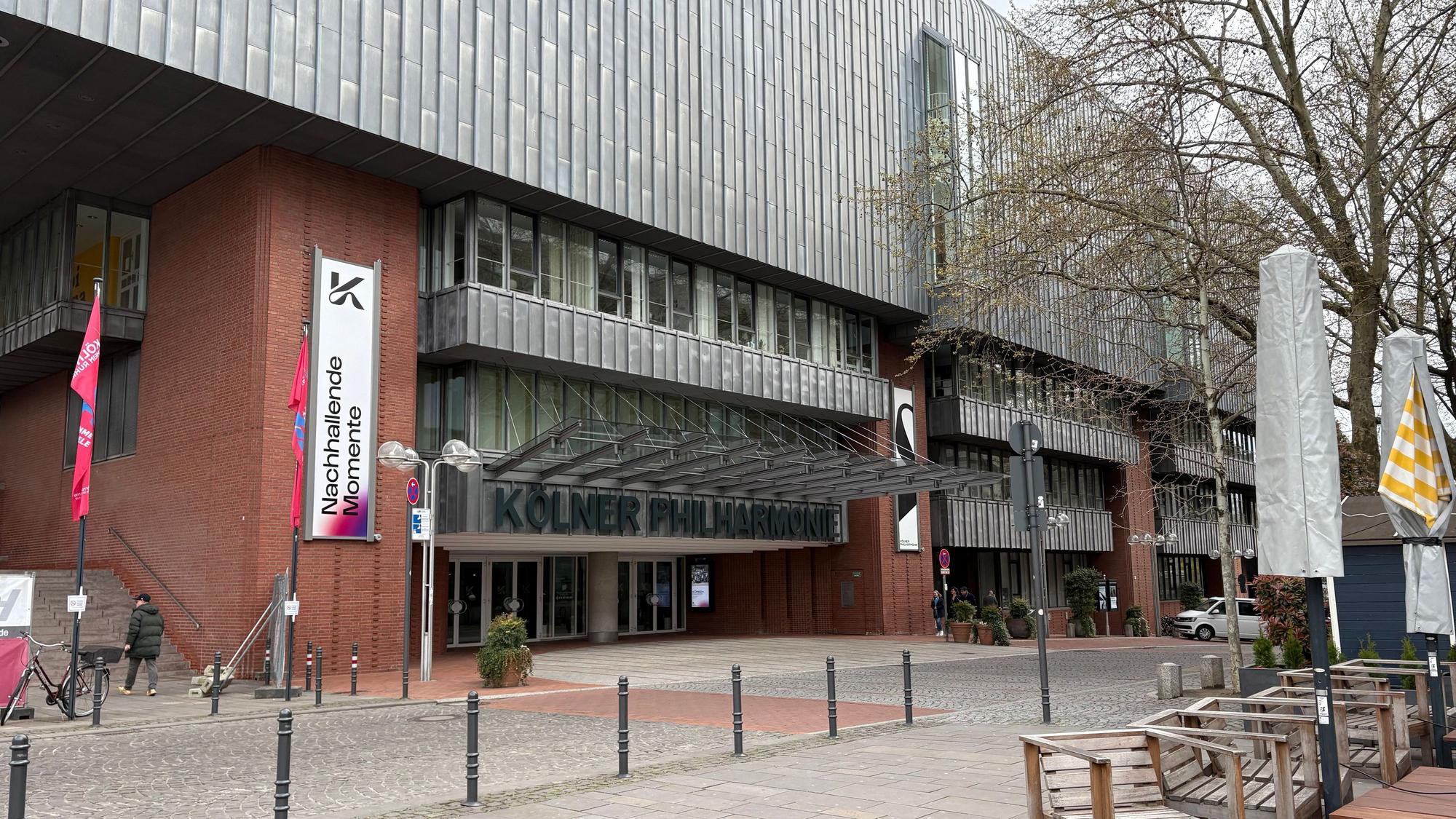 Die Philharmonie Köln von außen.