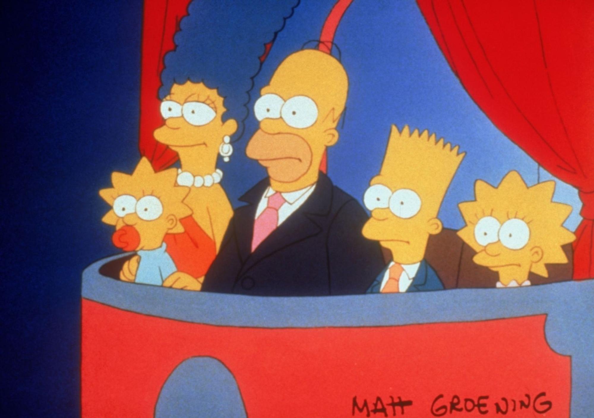Ungefähr so sah das aus, als am 17. Dezember 1989 die „wichtigste TV-Serie des 20. Jahrhunderts“ (“Time Magazine“) in den USA auf Sendung ging. (Bild: ProSieben / Twentieth Century Fox)