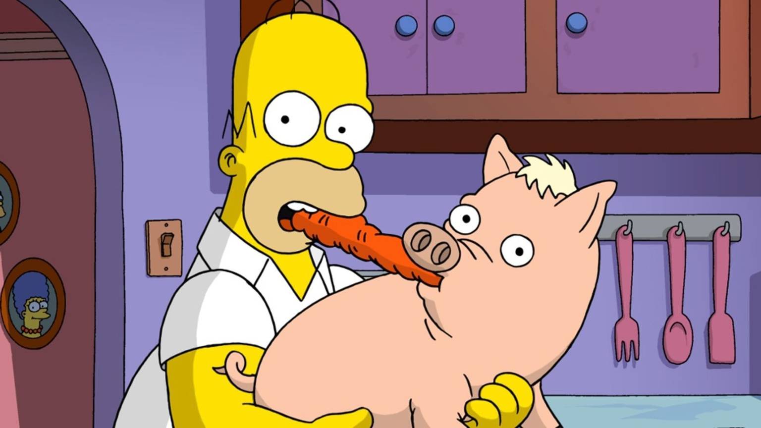 Ein kurzer Blick in Homers Führerschein während der 16. Episode in Staffel vier verrät: Das Simpsons-Oberhaupt wurde am 12. Mai 1956 geboren. (Bild: Fox)