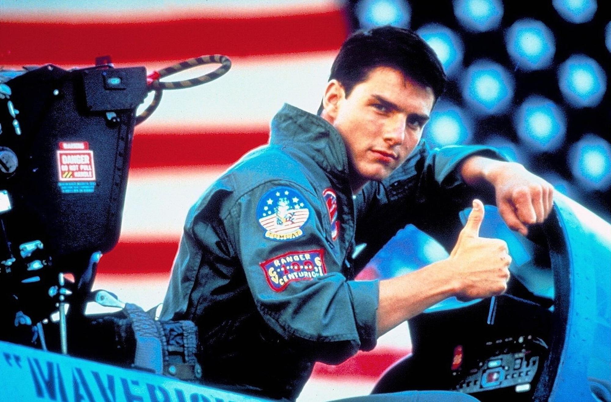 „Top Gun - Sie fürchten weder Tod noch Teufel“ (1986) gilt bis heute als einer der besten Fliegerfilme aller Zeiten. Der Actionfilm katapultierte den damals 24-jährigen Tom Cruise in die Liga der größten Hollywood-Stars. (Bild: Paramount Pictures)