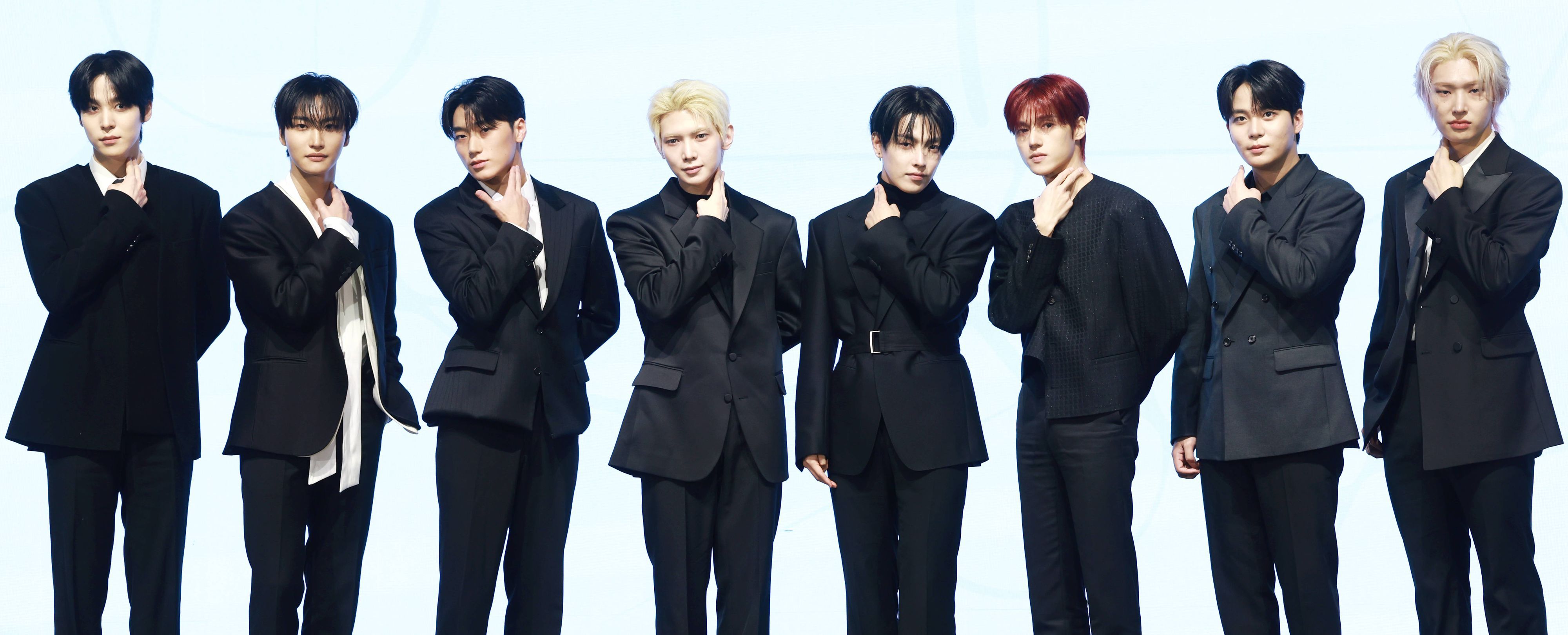 Die K-Pop-Band Ateez.