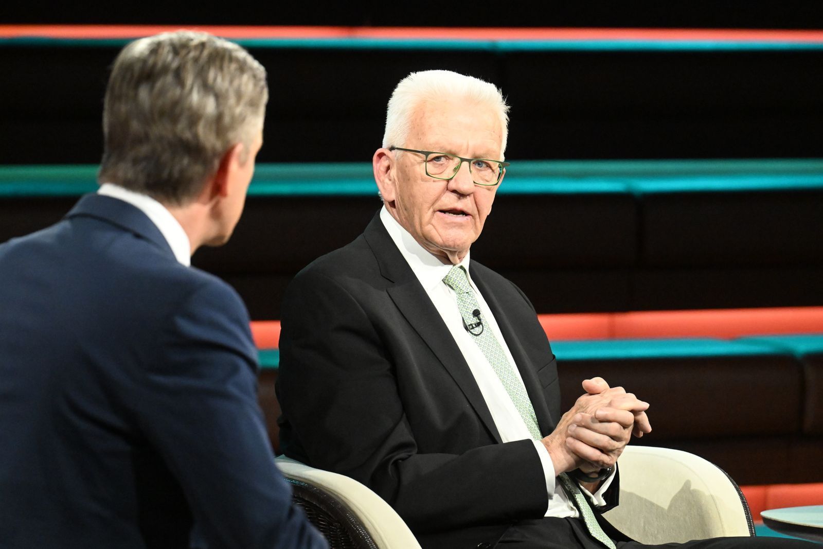 Winfried Kretschmann zog bei „Markus Lanz“ nach 15 Jahren als Ministerpräsident Baden-Württembergs eine persönliche Bilanz.  (Bild: ZDF/ Cornelia Lehmann)