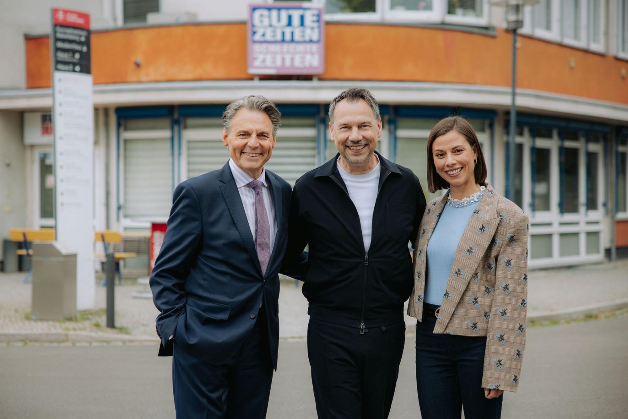 Autor Sebastian Fitzek hat einen Gastauftritt in der RTL-Daily-Soap „Gute Zeiten Schlechte Zeiten“. (Bild: RTL / Anna Riedel)