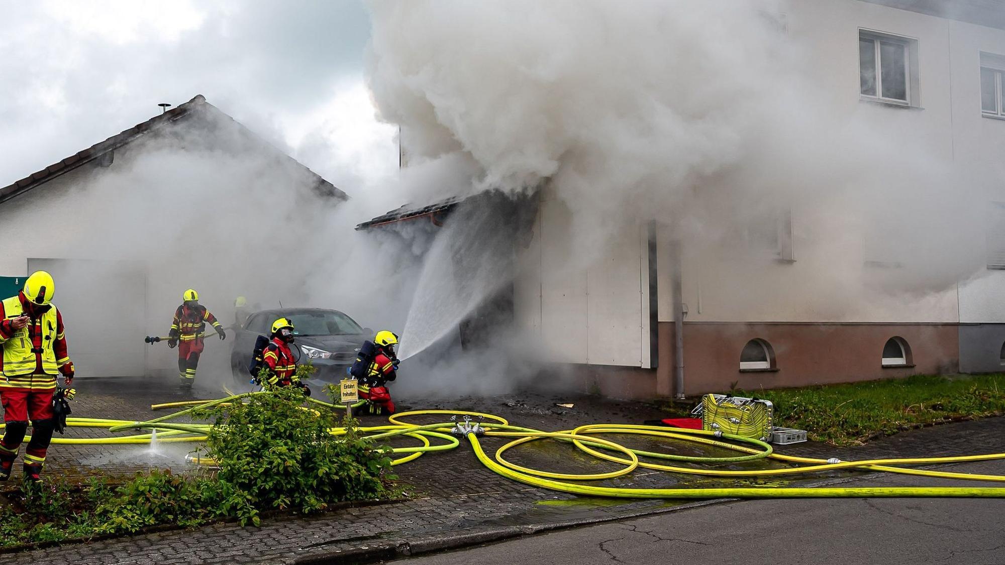 Leichenfund nach Wohnhausbrand