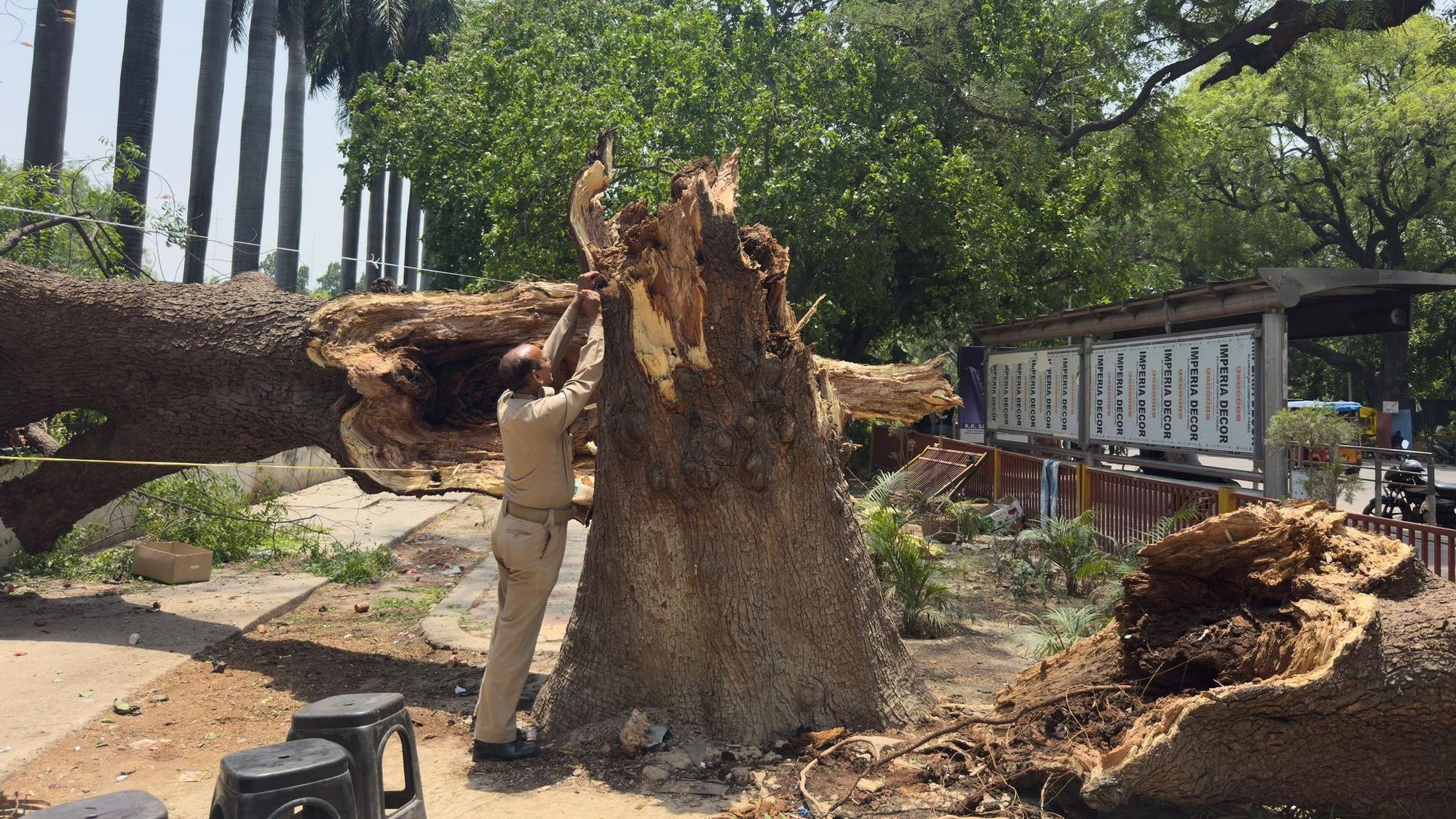 Unwetter in Indien