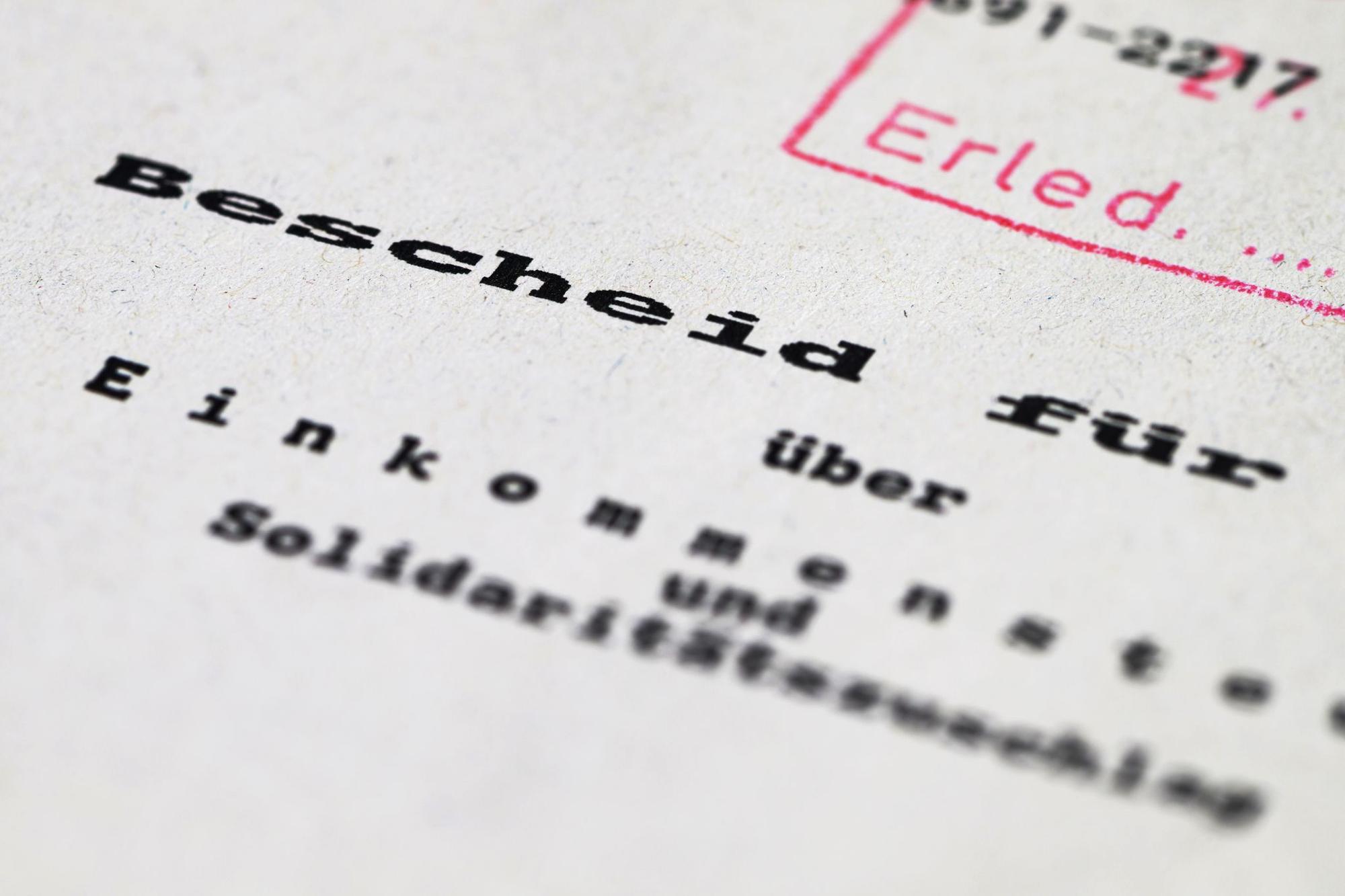 Steuerbescheid