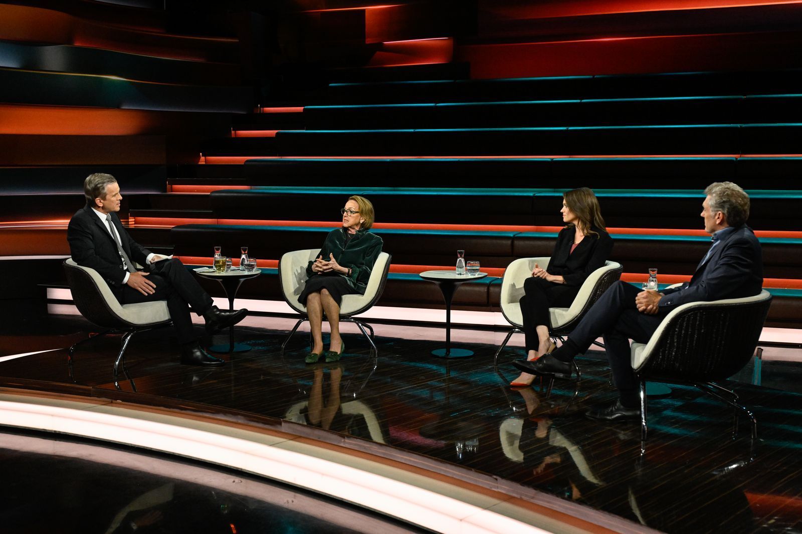 Bei „Markus Lanz“ debattierte die Runde am Donnerstag über die Bedeutung der Erinnerungskultur und den Anstieg antisemitischer Vorfälle.  (Bild: ZDF / Markus Hertrich)