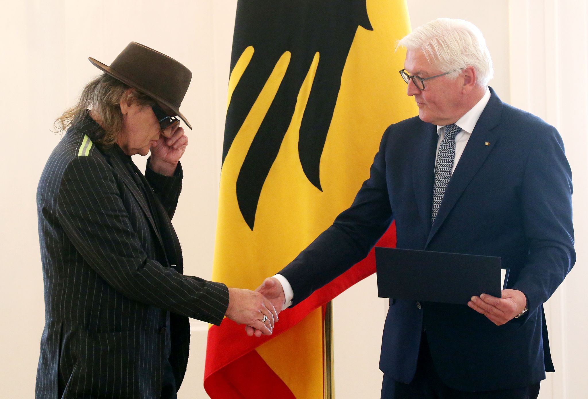 Udo Lindenberg und Frank-Walter Steinmeier