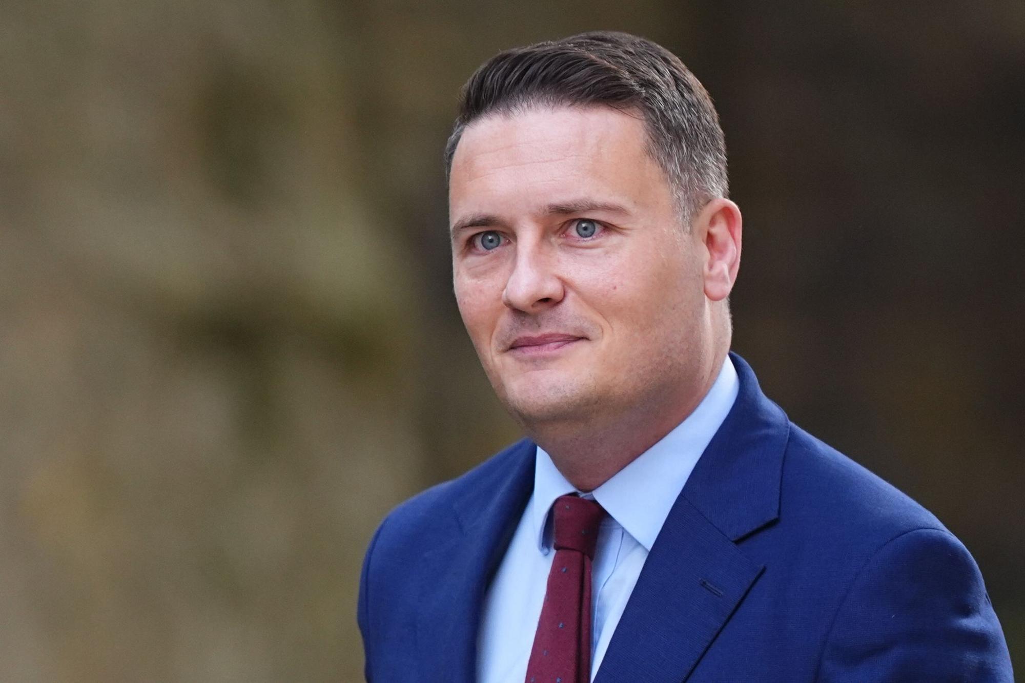 Wes Streeting hat sein Amt als Gesundheitsminister abgegeben.