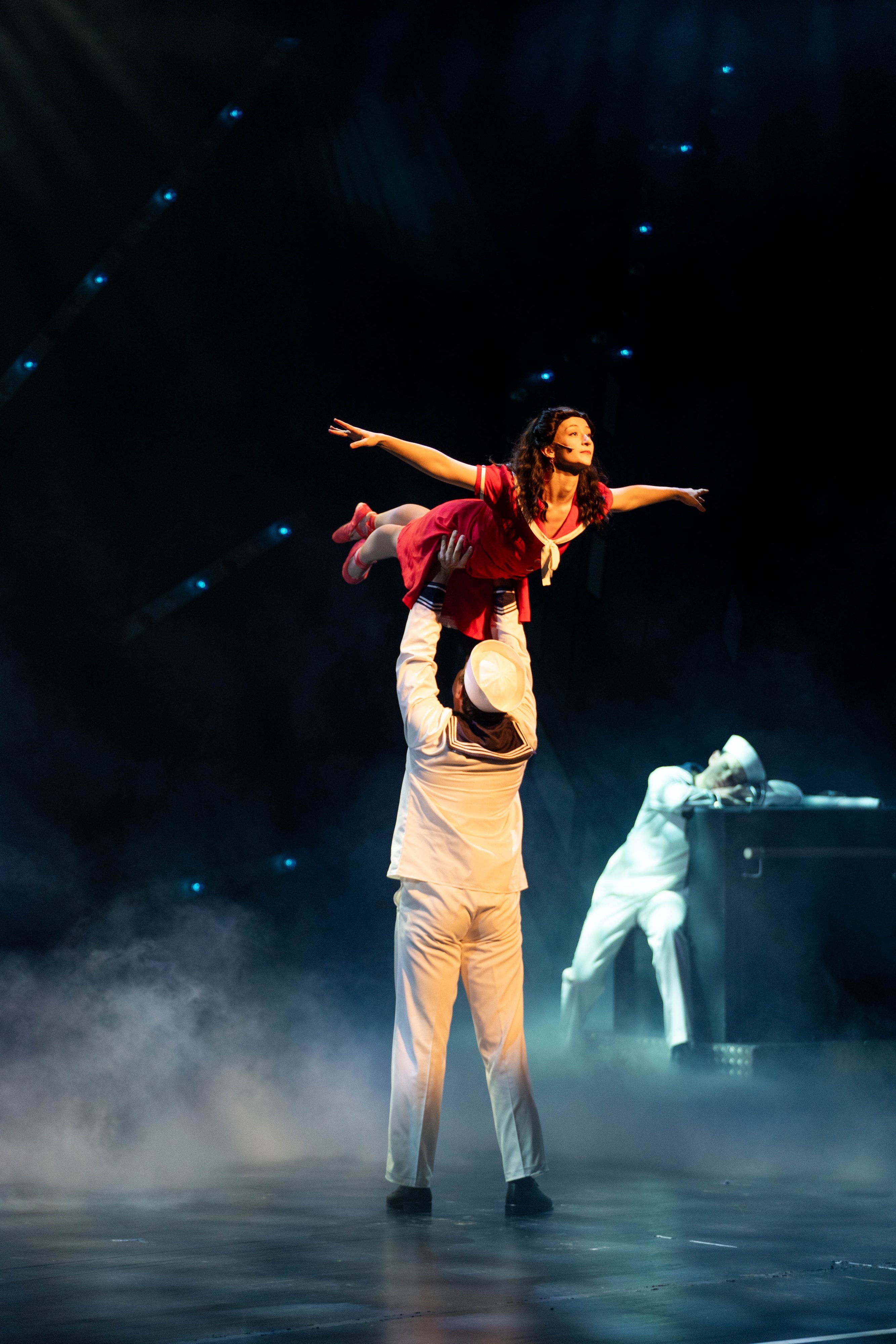 Paarszene aus Leonard Bernsteins Musical „On the Town“.