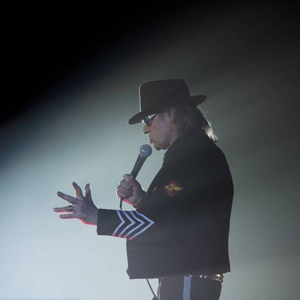 Udo Lindenberg singt am Donnerstag (11.05.2017) in der Sachsen Arena in Riesa. RM001
Udo Lindenberg sings at Thursday 11 05 2017 in the Saxony Arena in Riesa RM001