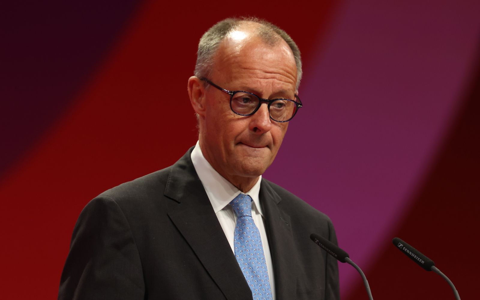 Friedrich Merz wurde für eine Aussage im jüngsten „Spiegel“-Interview besonders hart kritisiert. (Bild: 2026 Getty Images/Sean Gallup)