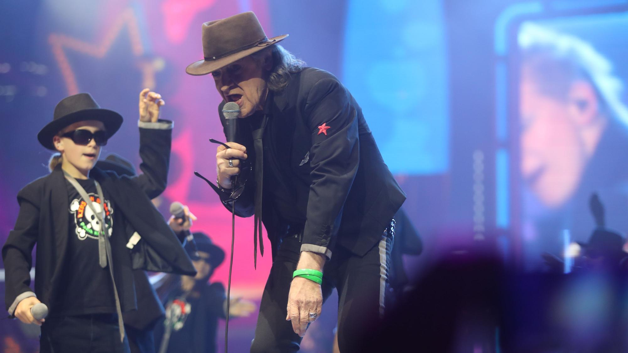Udo Lindenberg beim letzten Kölner Konzert im Juni 2022.