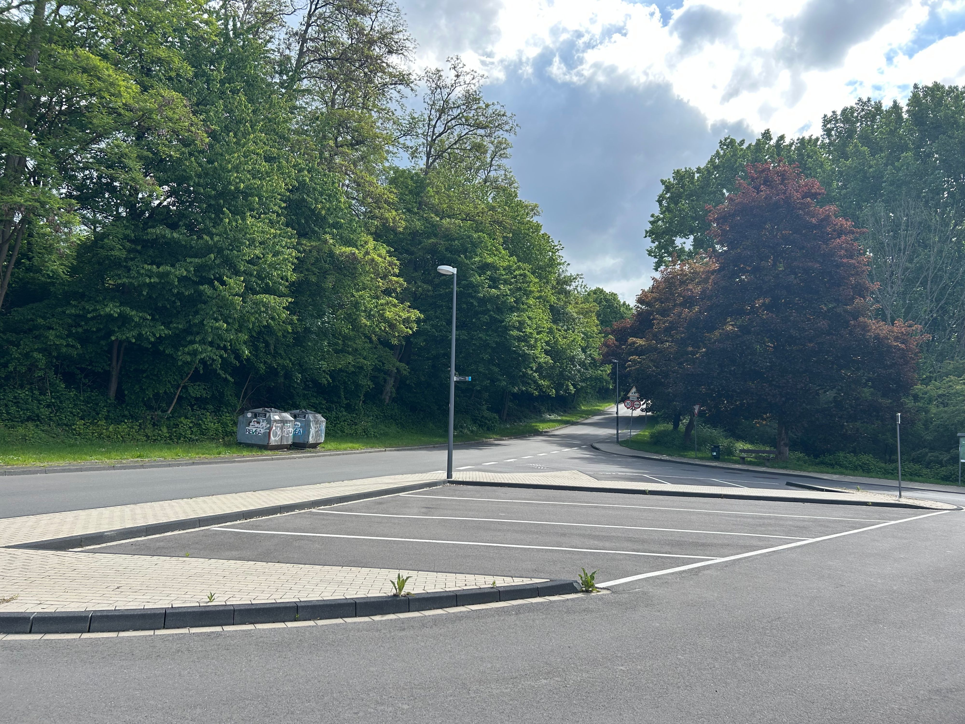 Die Wohnmobil-Stellplätze am Vitalbad in Burscheid