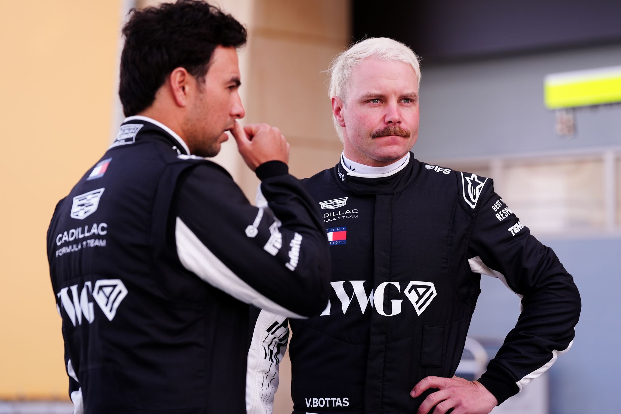 Valtteri Bottas und Sergio Pérez