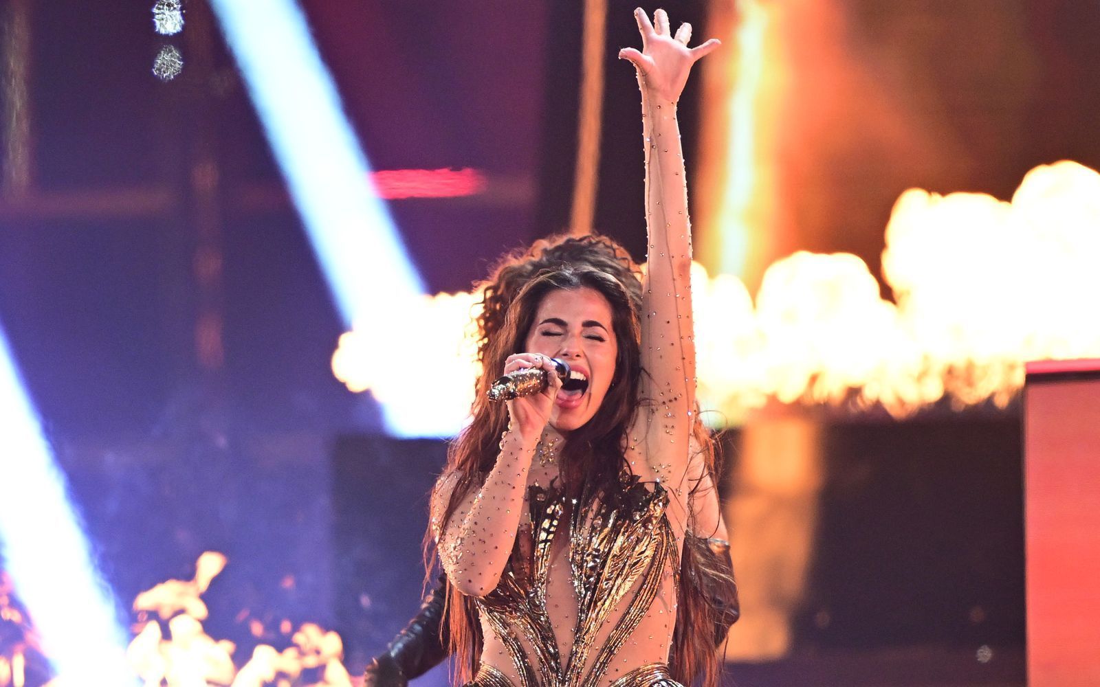 Sarah Engels gab alles für Deutschland - aber mehr als der 23. und drittletzte Platz sprang beim 70. Eurovision Song Contest leider nicht heraus. (Bild: 2026 Getty Images/Christian Bruna)