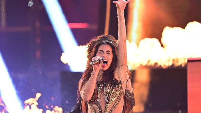 Sarah Engels gab alles für Deutschland - aber mehr als der 23. und drittletzte Platz sprang beim 70. Eurovision Song Contest leider nicht heraus. (Bild: 2026 Getty Images/Christian Bruna)
