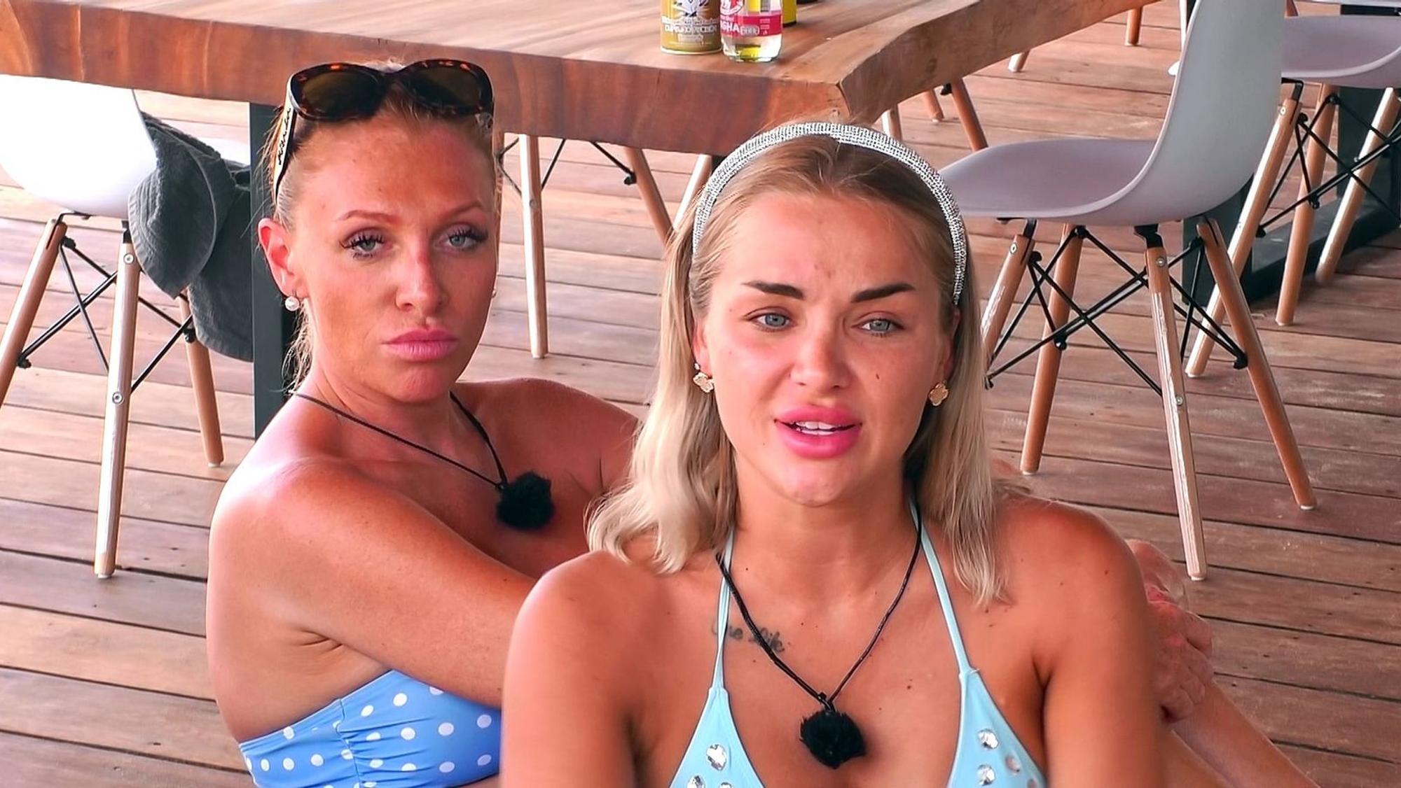 Georgina (links) und Emmy haben gar keine Lust auf Sam. (Bild: RTLZWEI)
