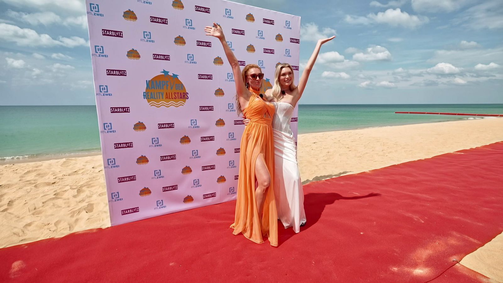 Eigentlich beste Freundinnen: Georgina (links) und Giuliana. (Bild: RTLZWEI)