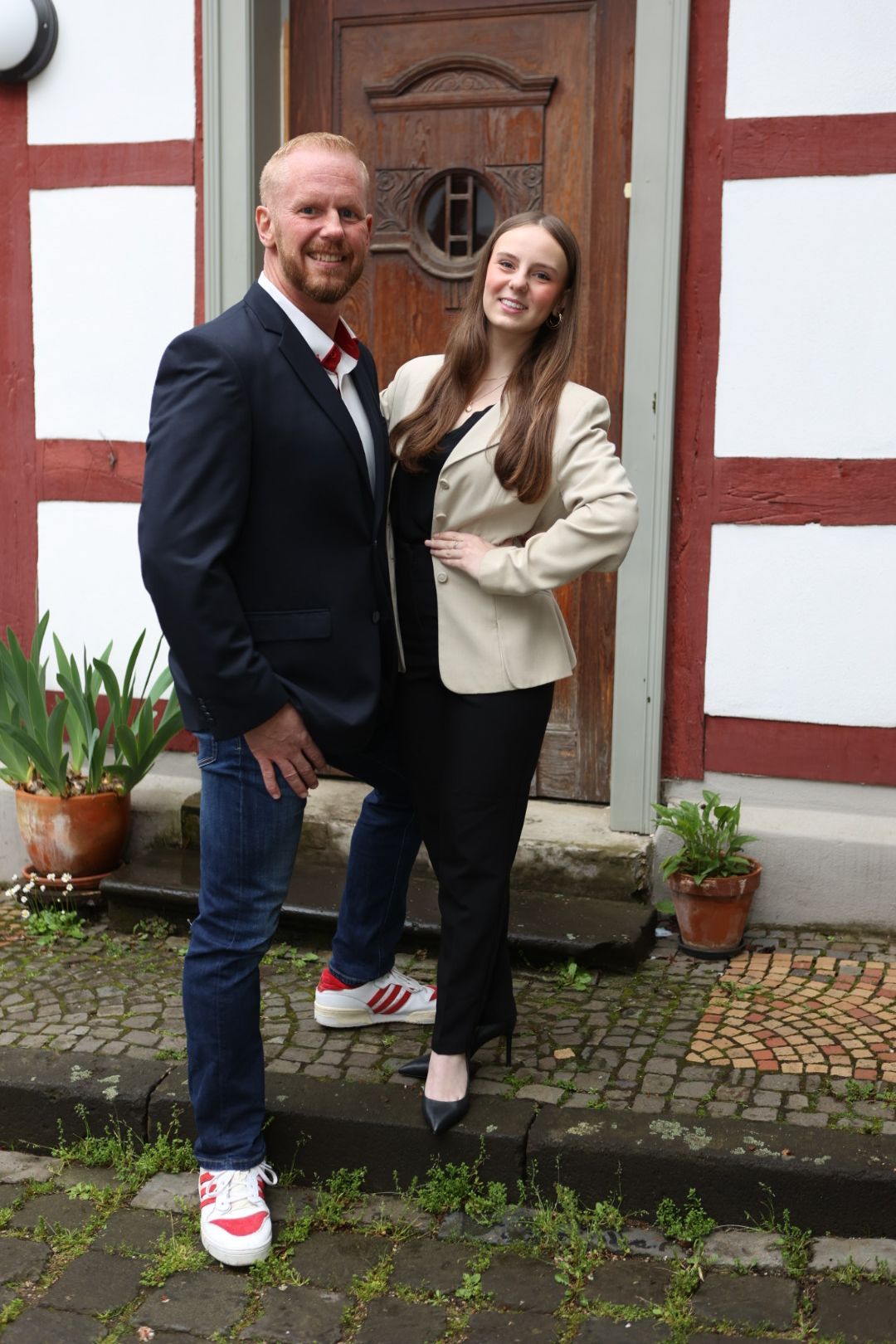 Das Foto zeigt das neue Tanzpaar.