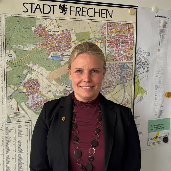 Magdalena Pötschke ist sei September 2025 Technische Beigeordnete in Frechen.