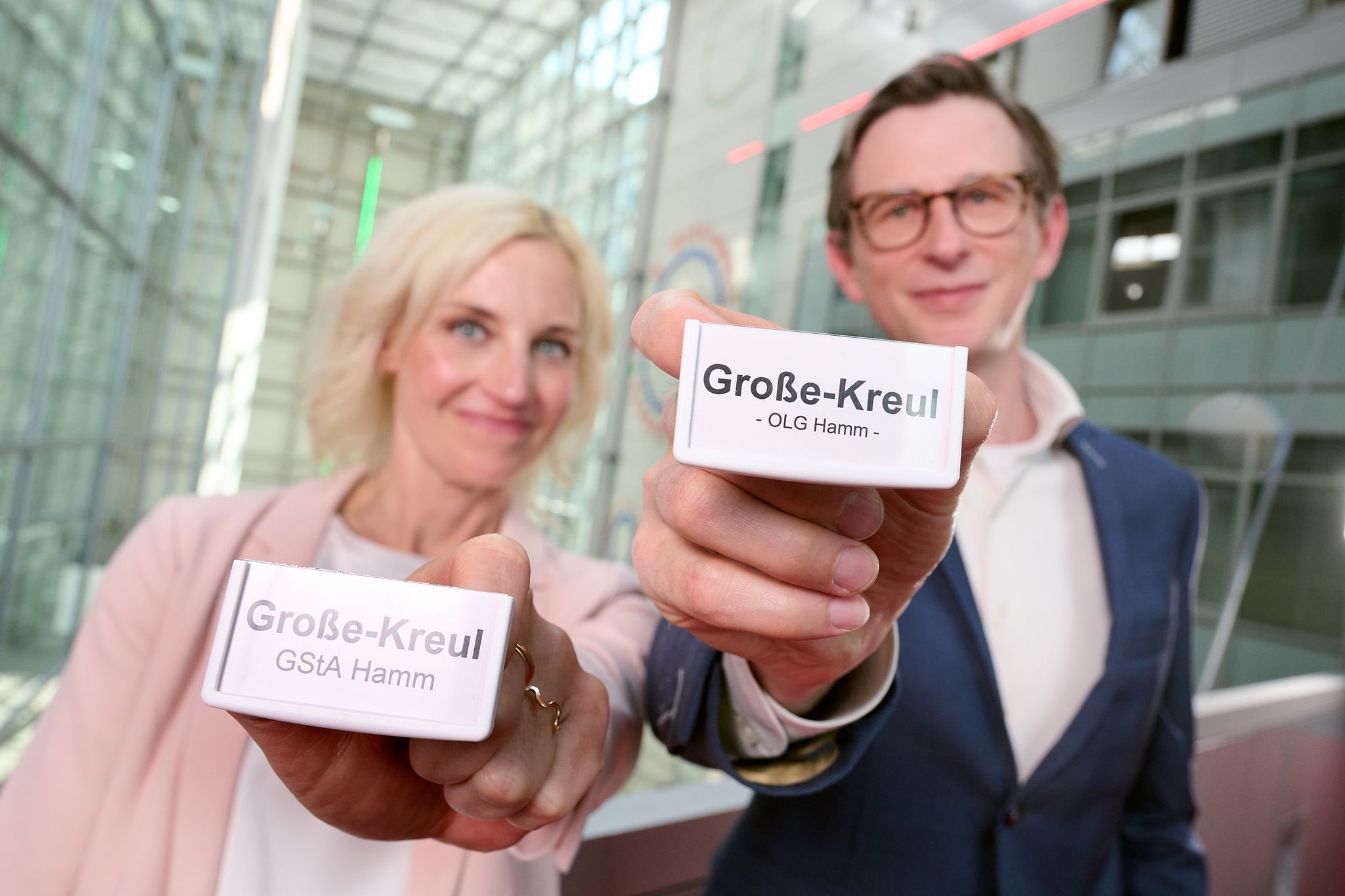Zwei Pressesprecher, ein seltener Name