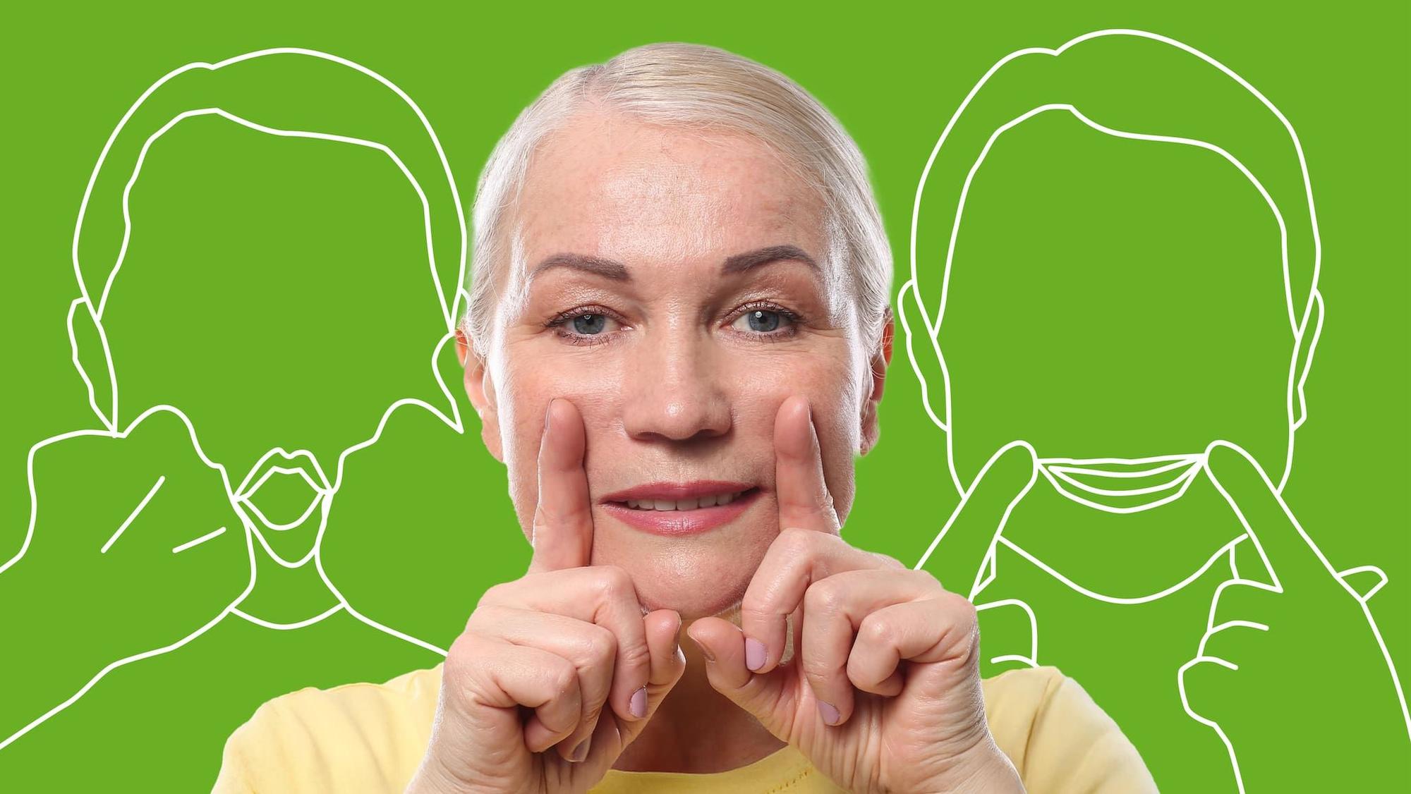 Mit Face Yoga zu einem jüngeren Aussehen? Expertinnen glauben nicht daran, nennen aber andere Vorzüge der Gesichtsgymnastik, wie eine Entspannung der Kiefer- und Augenmuskulatur. Auch gegen angeschwollene Hautpartien kann Face Yoga helfen. . RND
