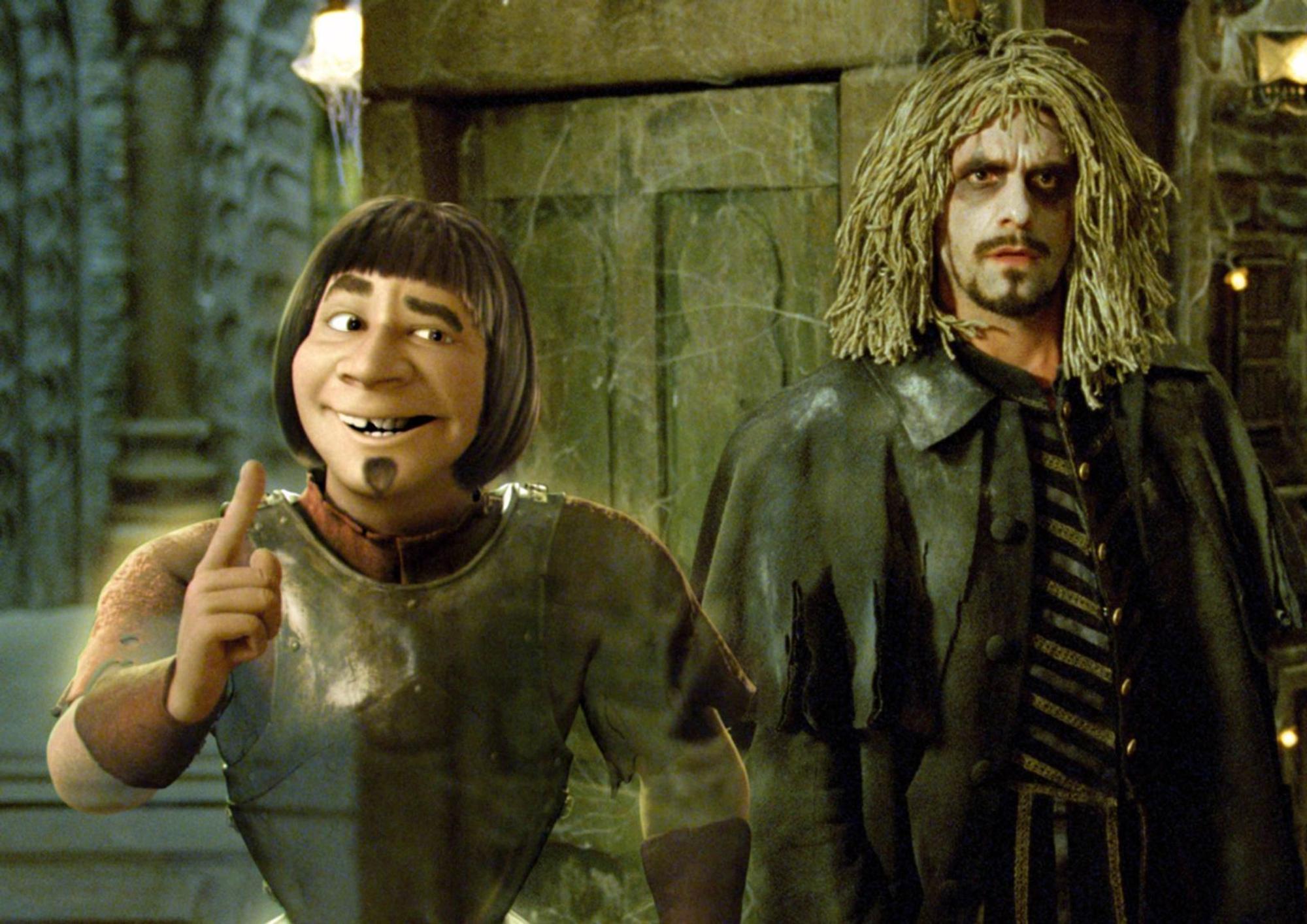 Im Jahr 2006 schufen zwei Meister des Humors eine kindergerechte Fantasy-Komödie: In „Hui Buh - Das Schlossgespenst“ spielten Michael Herbig (links) und Christoph Maria Herbst Seite an Seite. (Bild: Constantin Film)