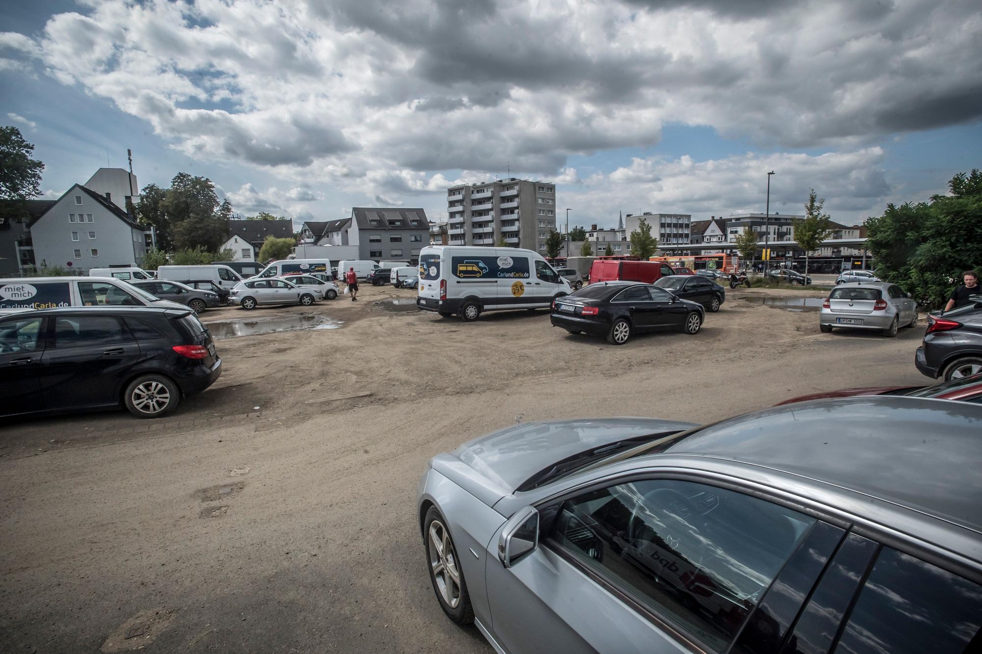 Südlich des Bahnhofs soll das Berufskolleg neu gebaut werden.
