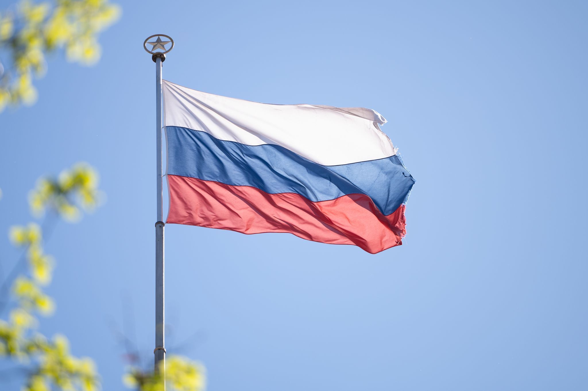 Russische Flagge