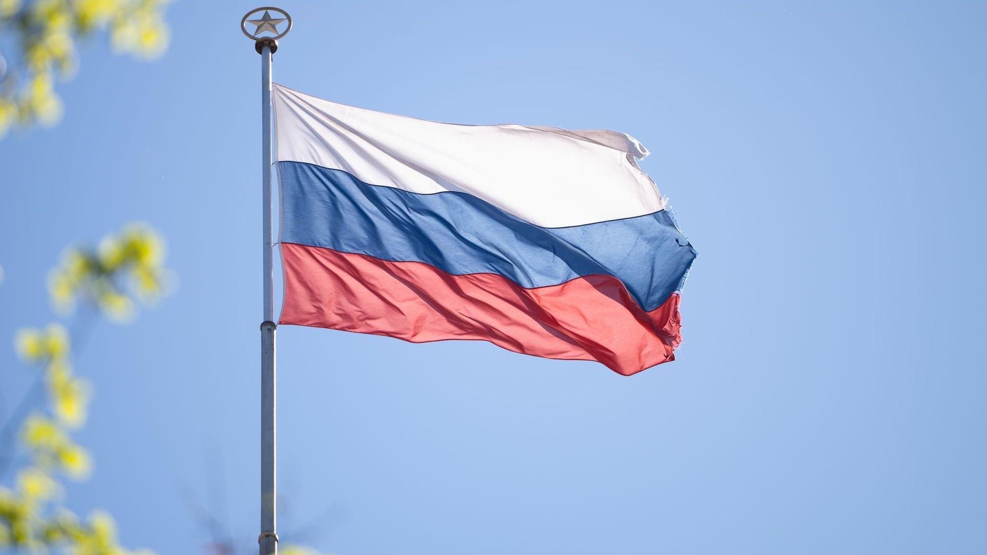 Russische Flagge