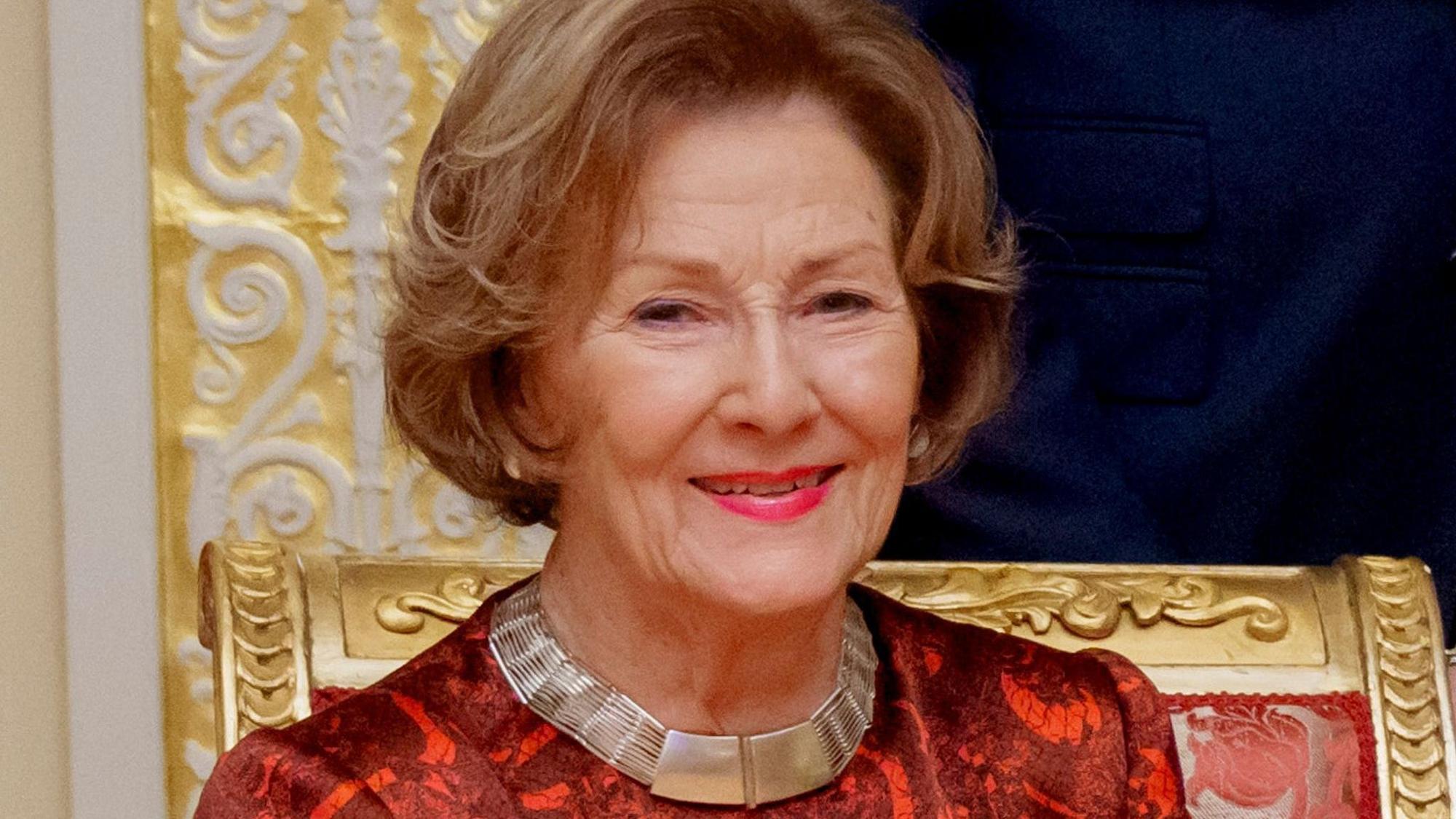 Königin Sonja von Norwegen.